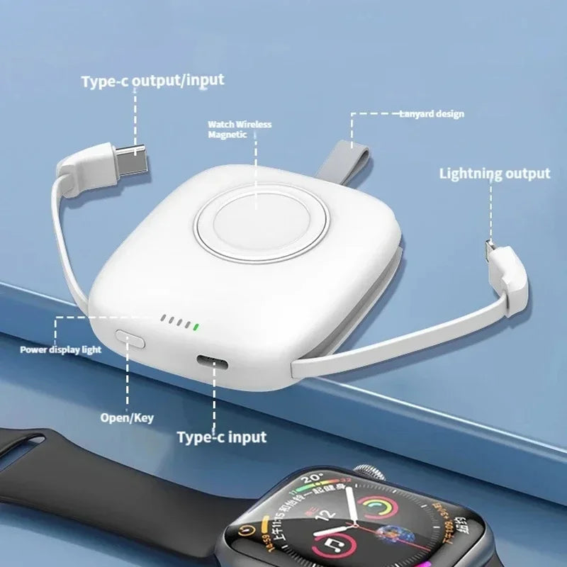 PowerPulse 5000 - Magnetic Portable Charger