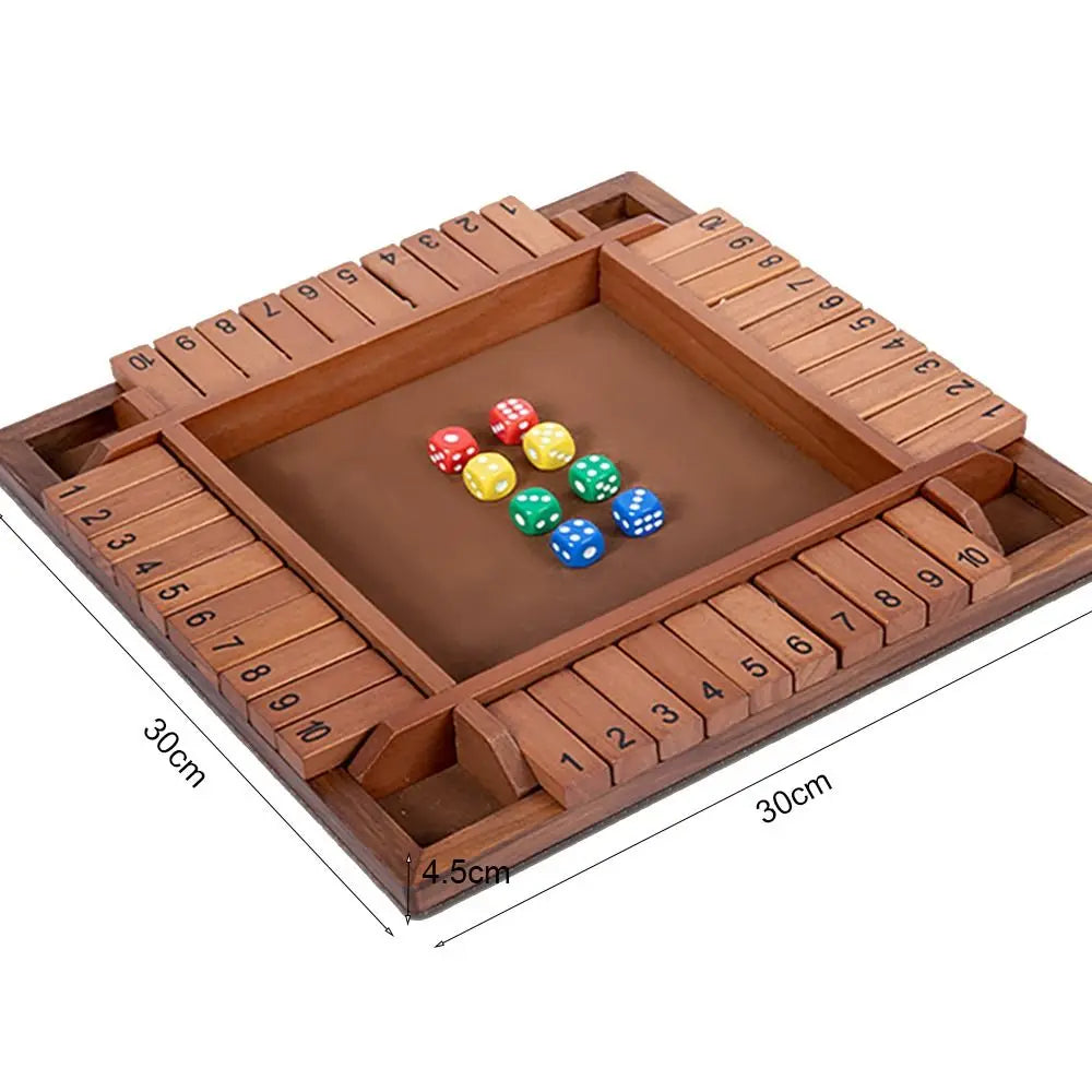 Shut The Box Board Game