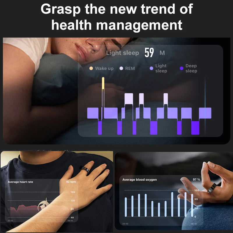 PulseRing™ – Smart Health Tracker Ring