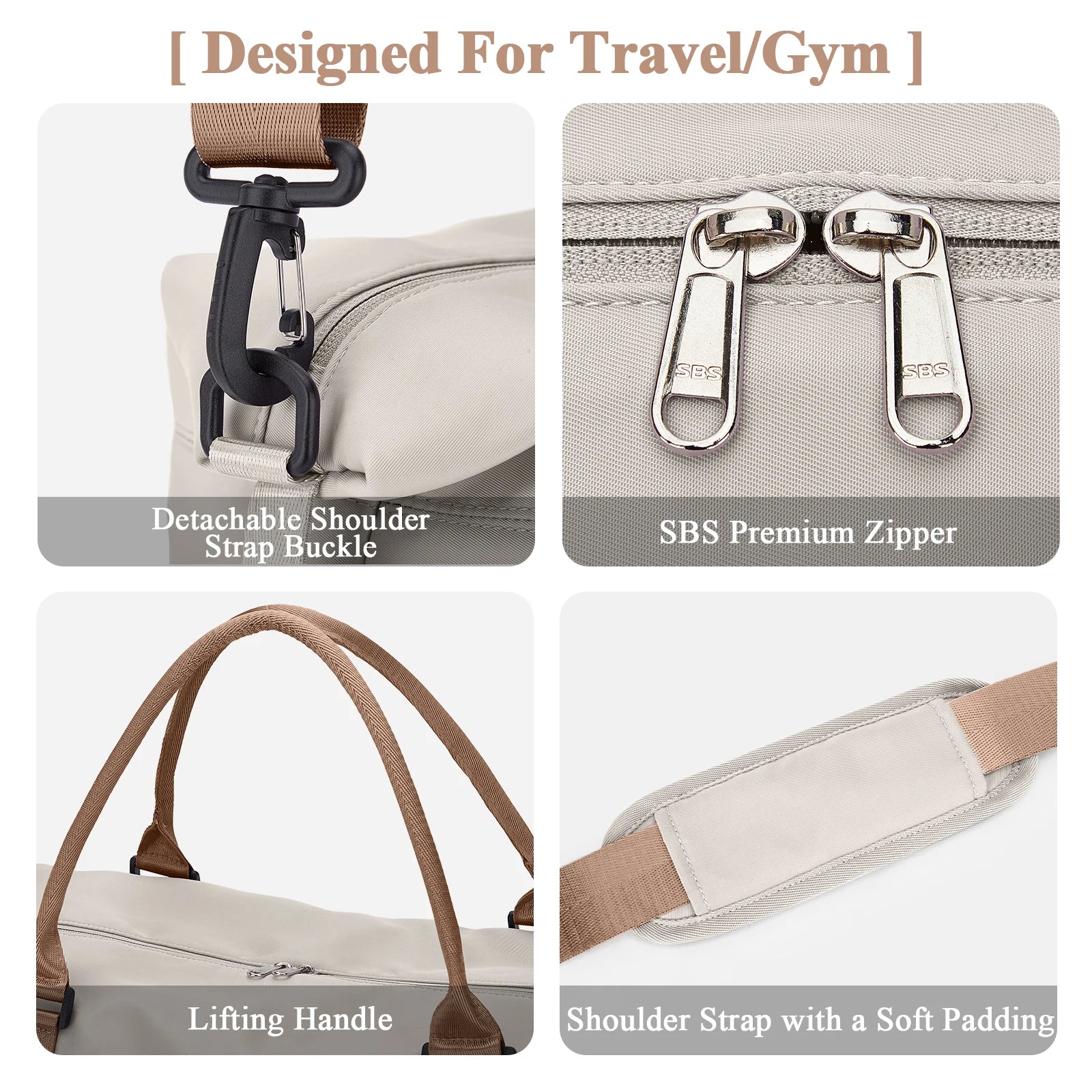 ChicVoyage - Expandable Travel Duffle Bag