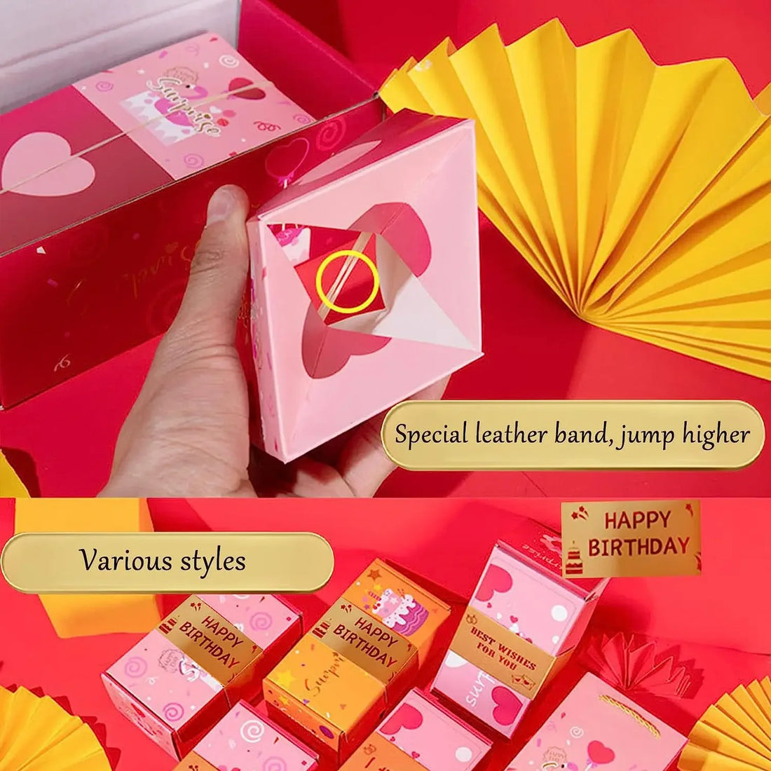 Surprise Money Envelope Gift Box