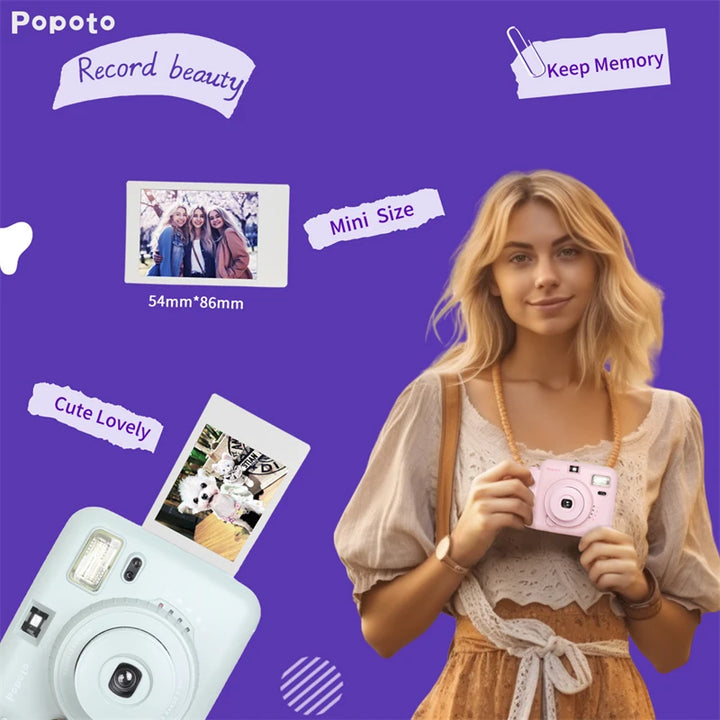 Popoto SnapHappy Instant Camera