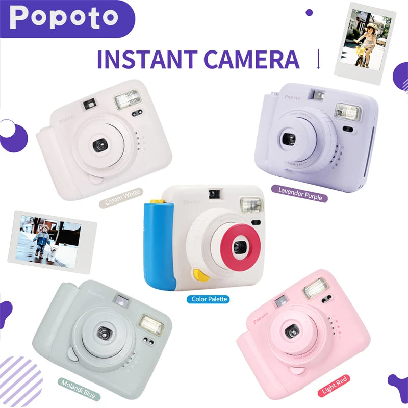 Popoto SnapHappy Instant Camera