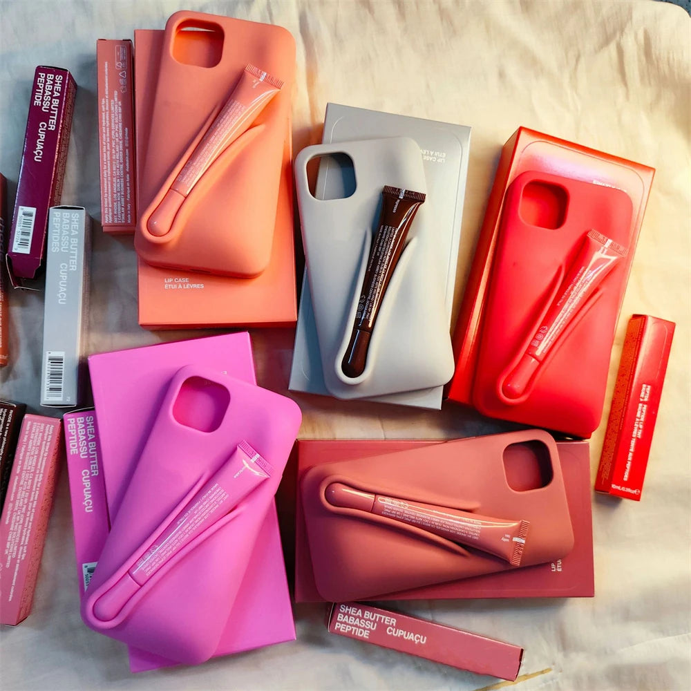 Rhode iPhone Case and Lip Gloss - Autumn Limited Edition (Orange)