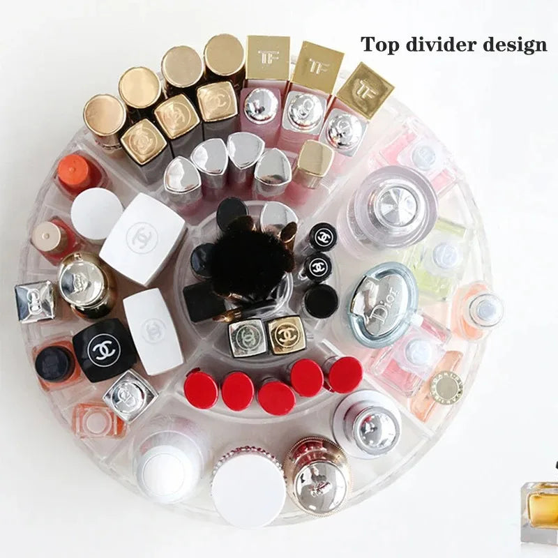 CrystalClear Acrylic Makeup and Cosmetics Organizer