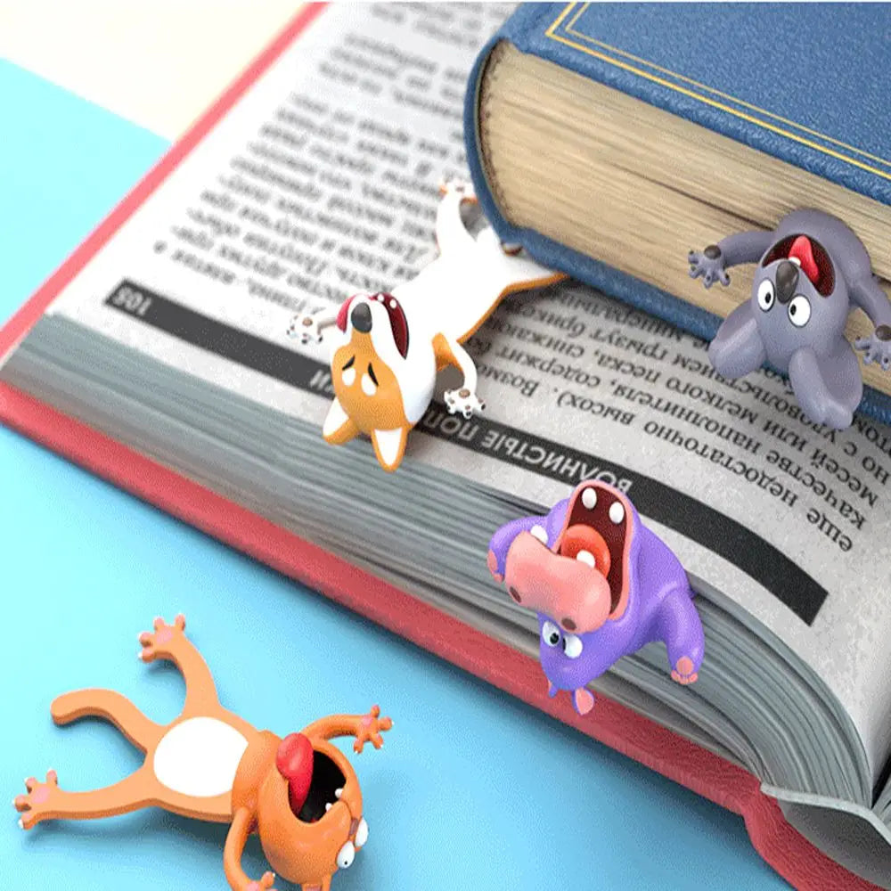 3D WACKY BOOKMARK - MORE FUN READING