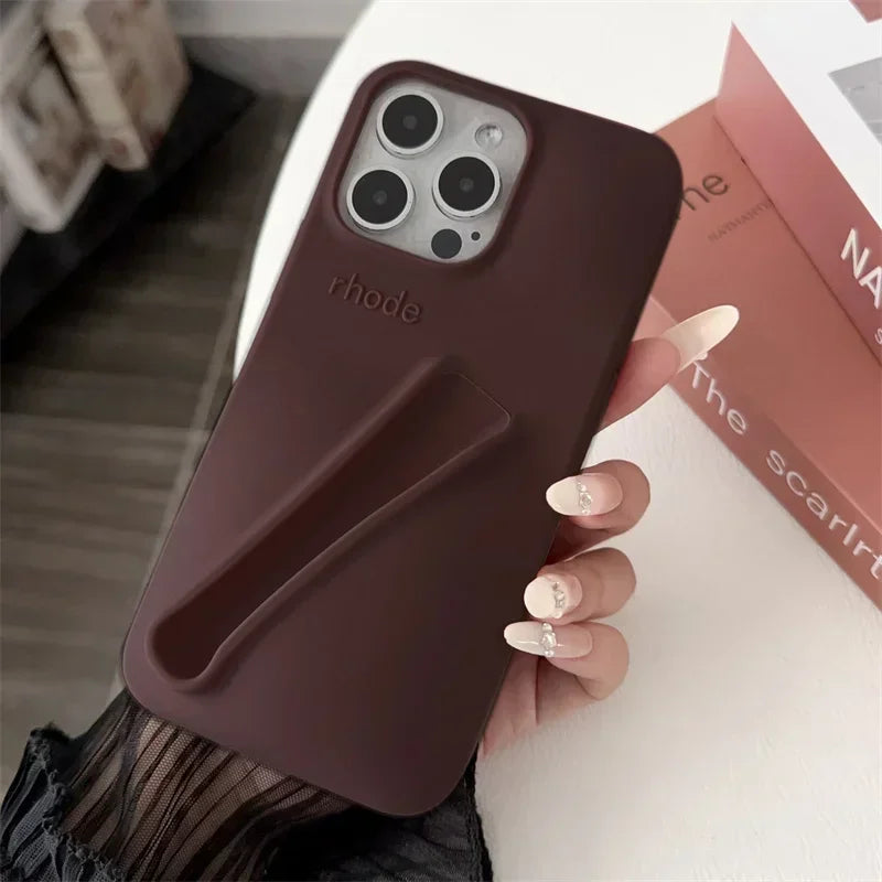 Lip Holder Phone Case - Autumn Limited Edition (Espresso)