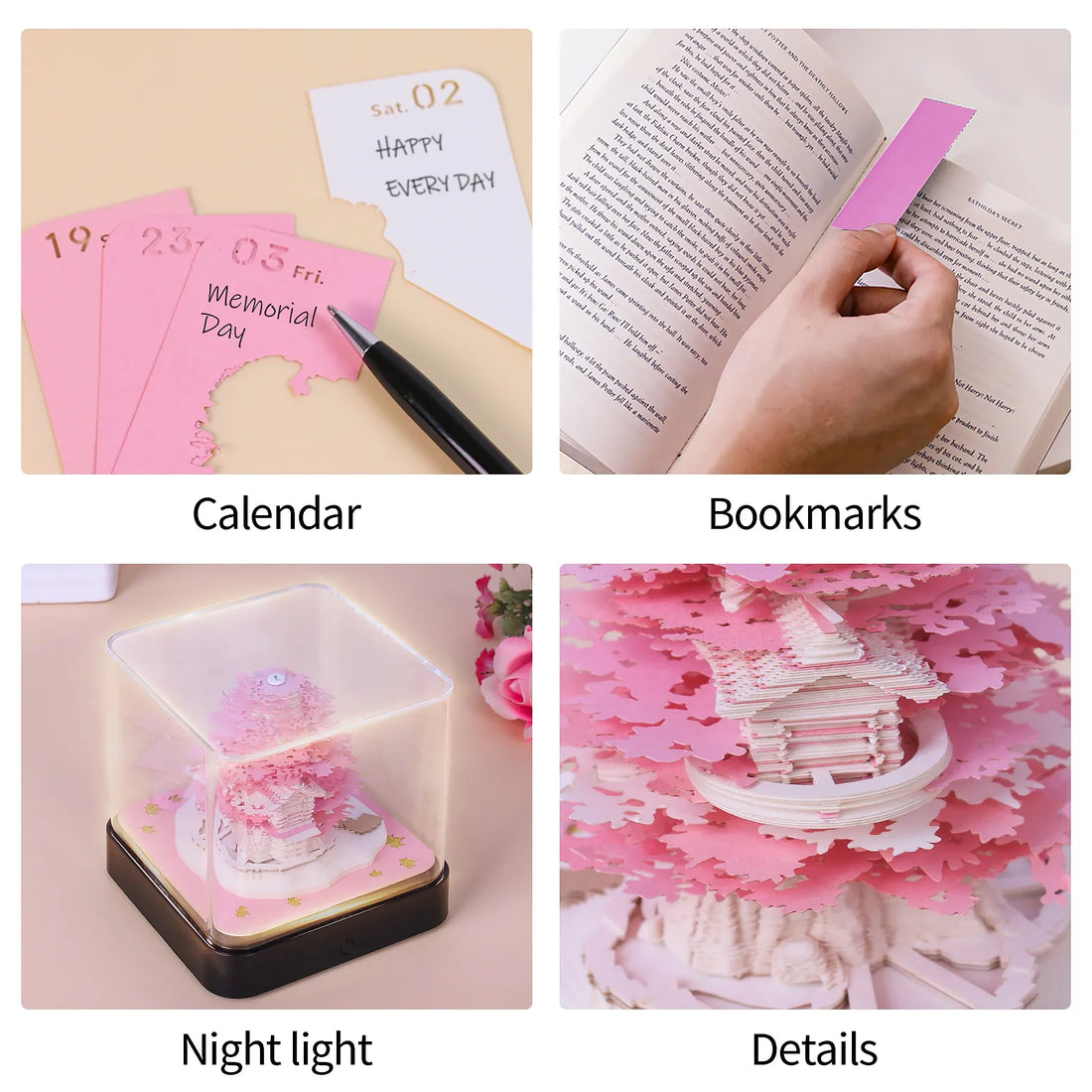 3D Sakura Treehouse Calendar