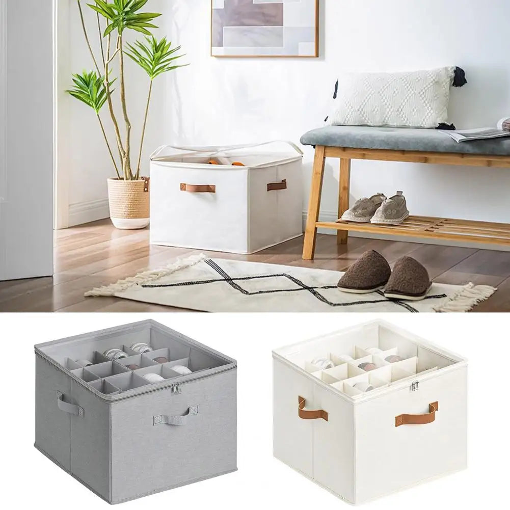 Clutter-Free Shoe Haven - Foldable Shoe Storage Box