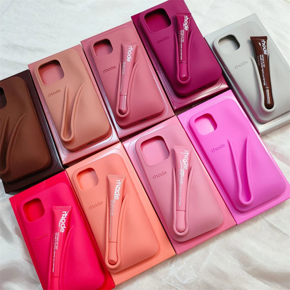 Rhode iPhone Case and Lip Gloss - Autumn Limited Edition (Guava Spritz)