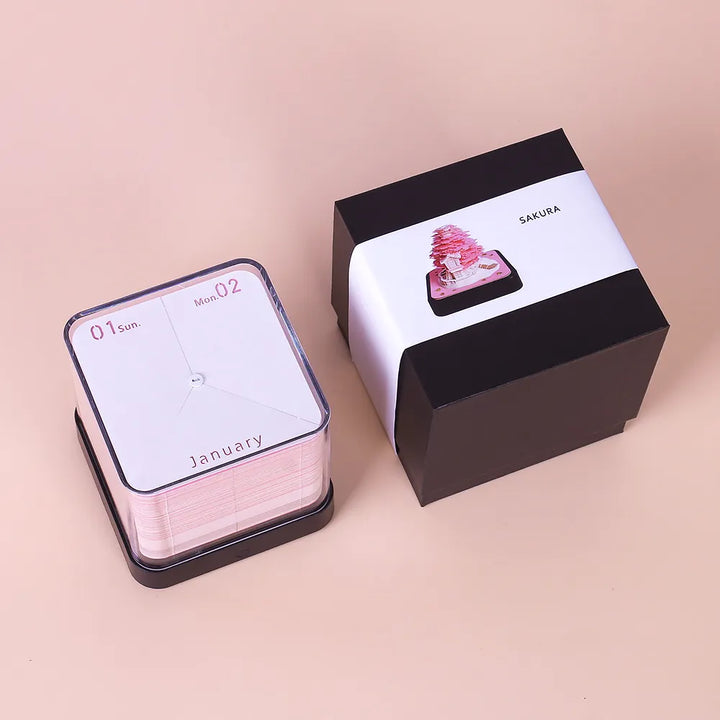 3D Sakura Treehouse Calendar