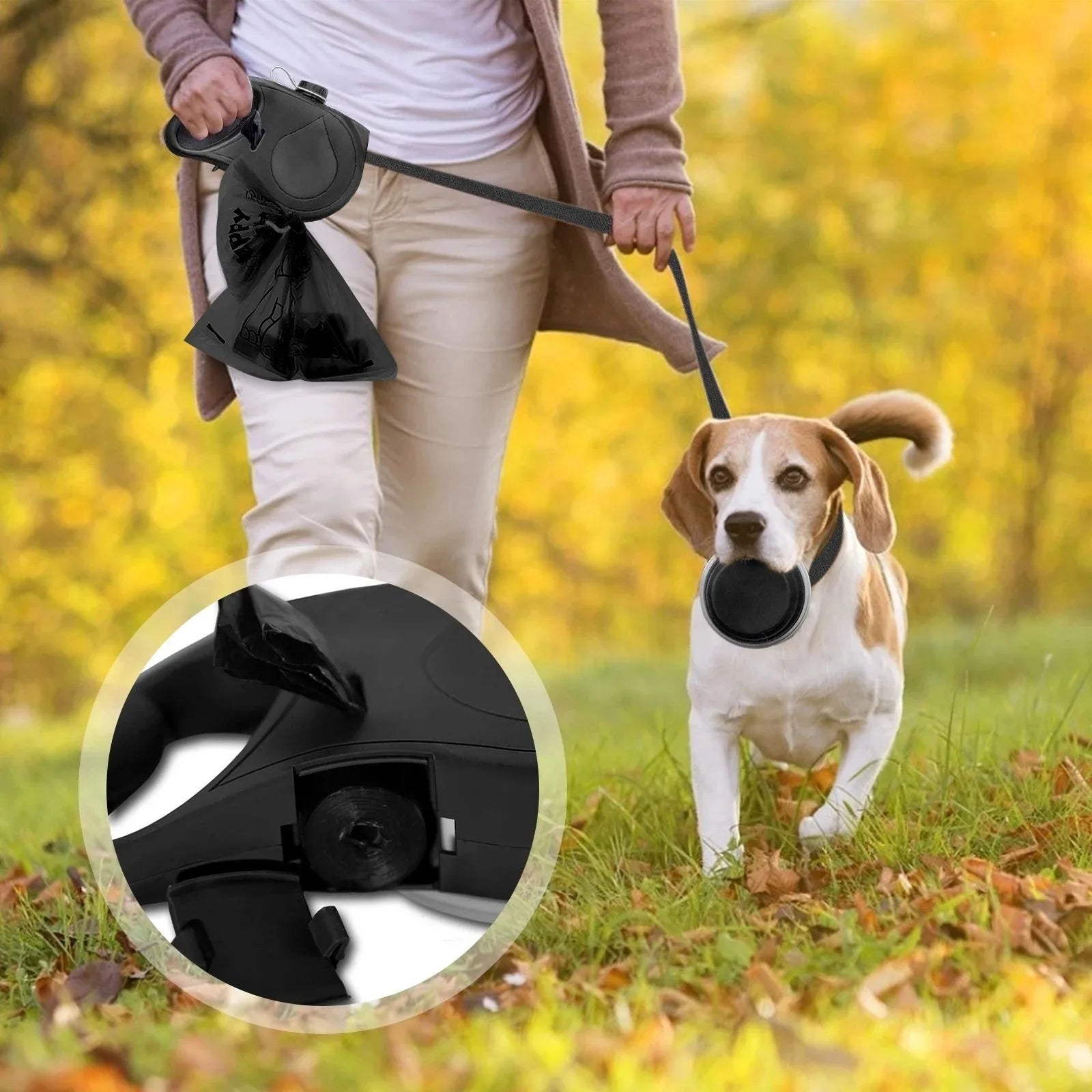 WalkMate – The Ultimate 3-in-1 Leash for Smart Pet Owners