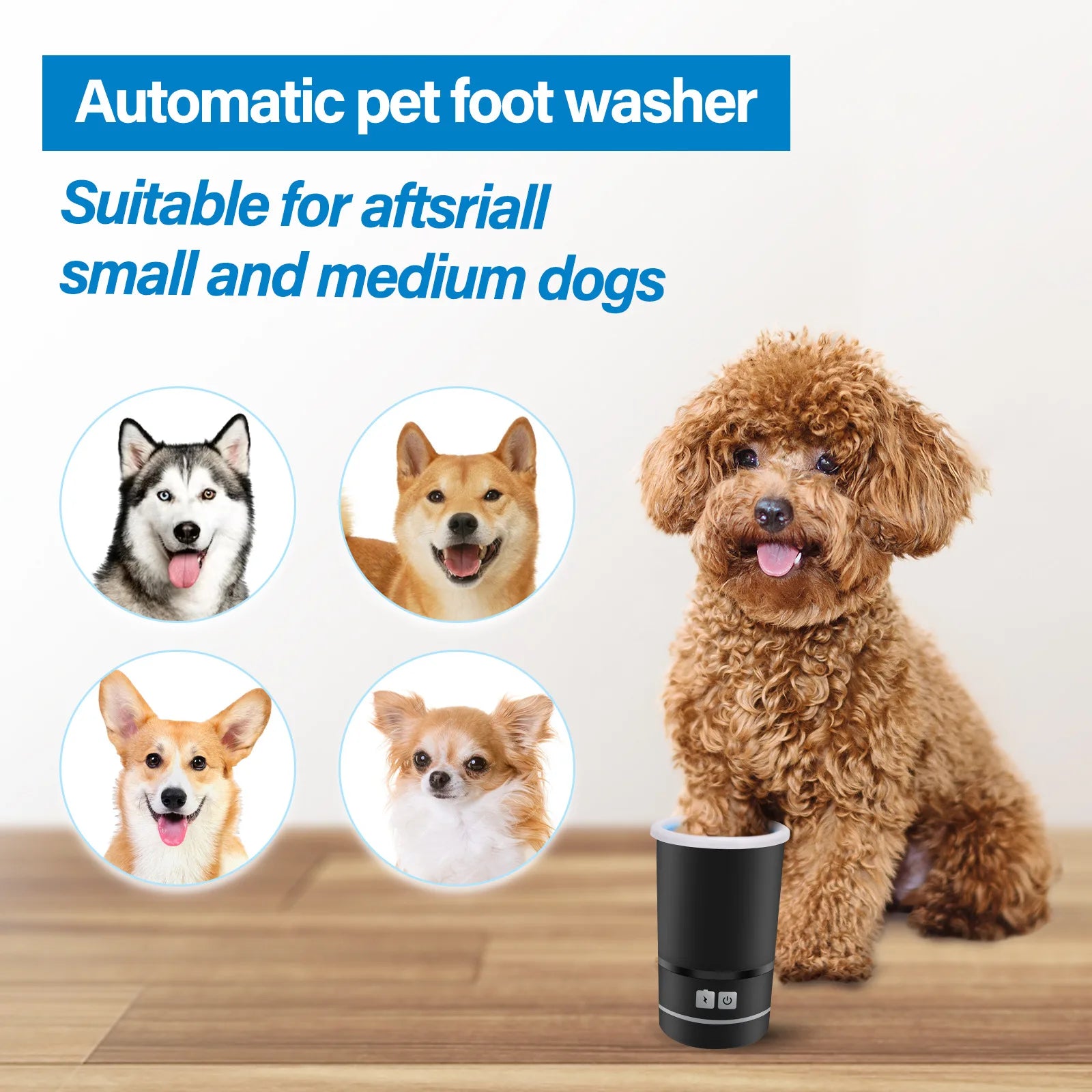PawPur™ Electric Pet Foot Washer