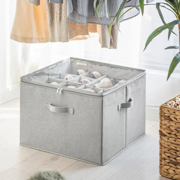 Clutter-Free Shoe Haven - Foldable Shoe Storage Box