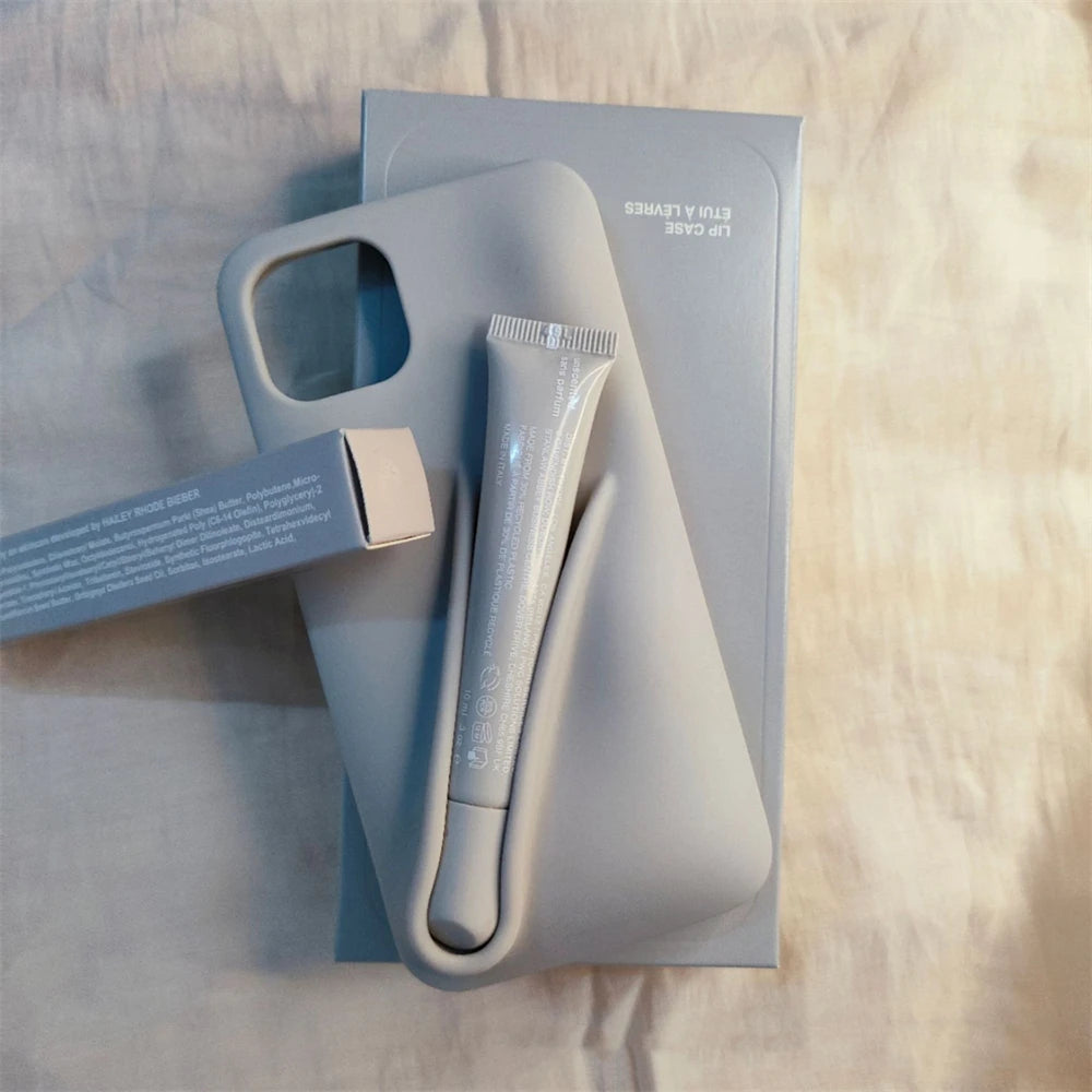 Rhode iPhone Case and Lip Gloss - Autumn Limited Edition (Grey)