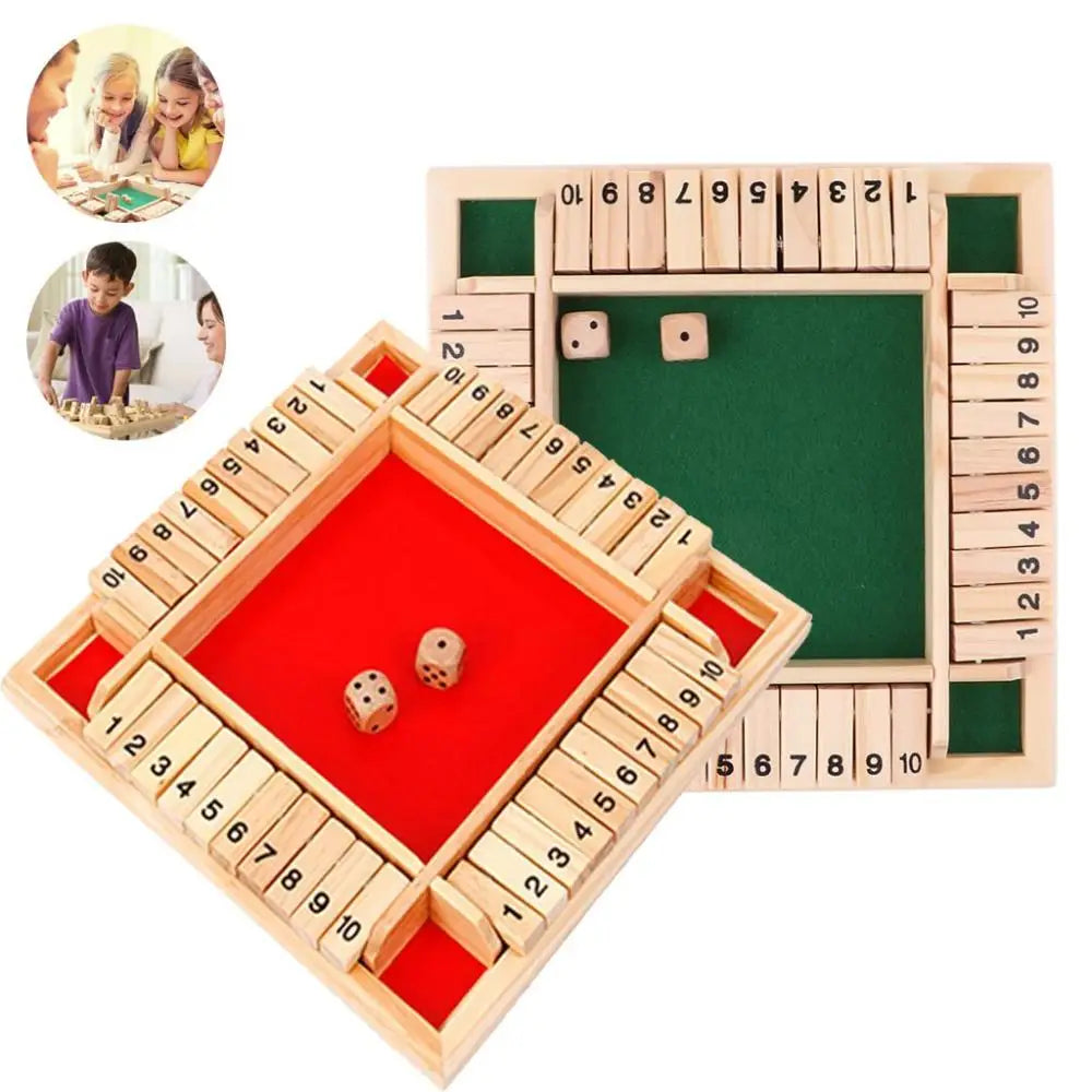 Shut The Box Board Game