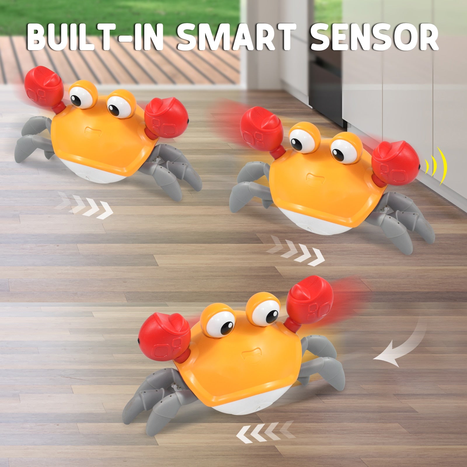 Crawling Crab - Interactive Toy