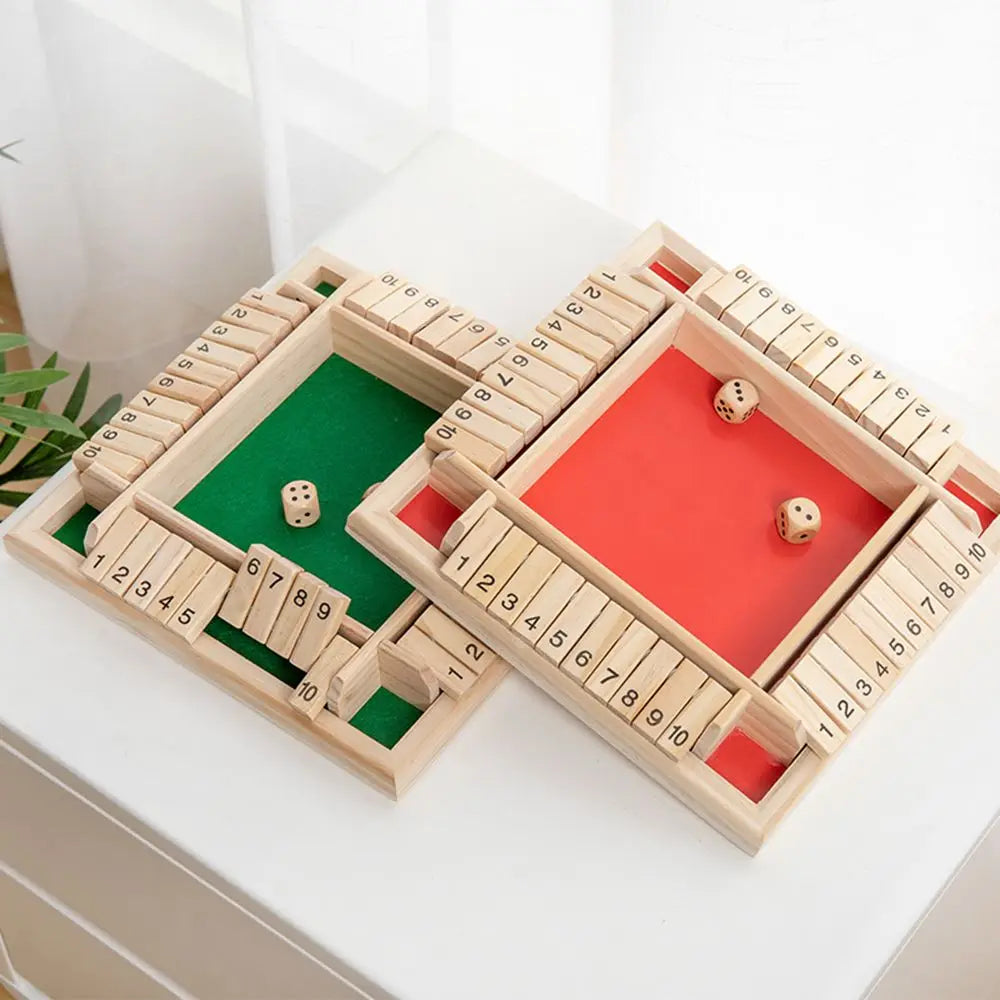 Shut The Box Board Game