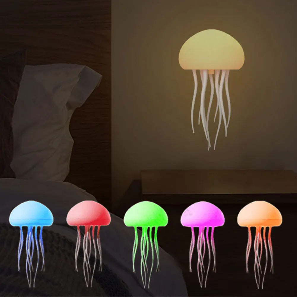 AquaGlow Jellyfish Night Light