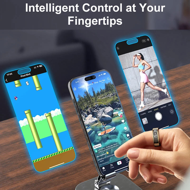 PulseRing™ – Smart Health Tracker Ring