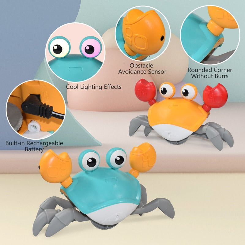 Crawling Crab - Interactive Toy