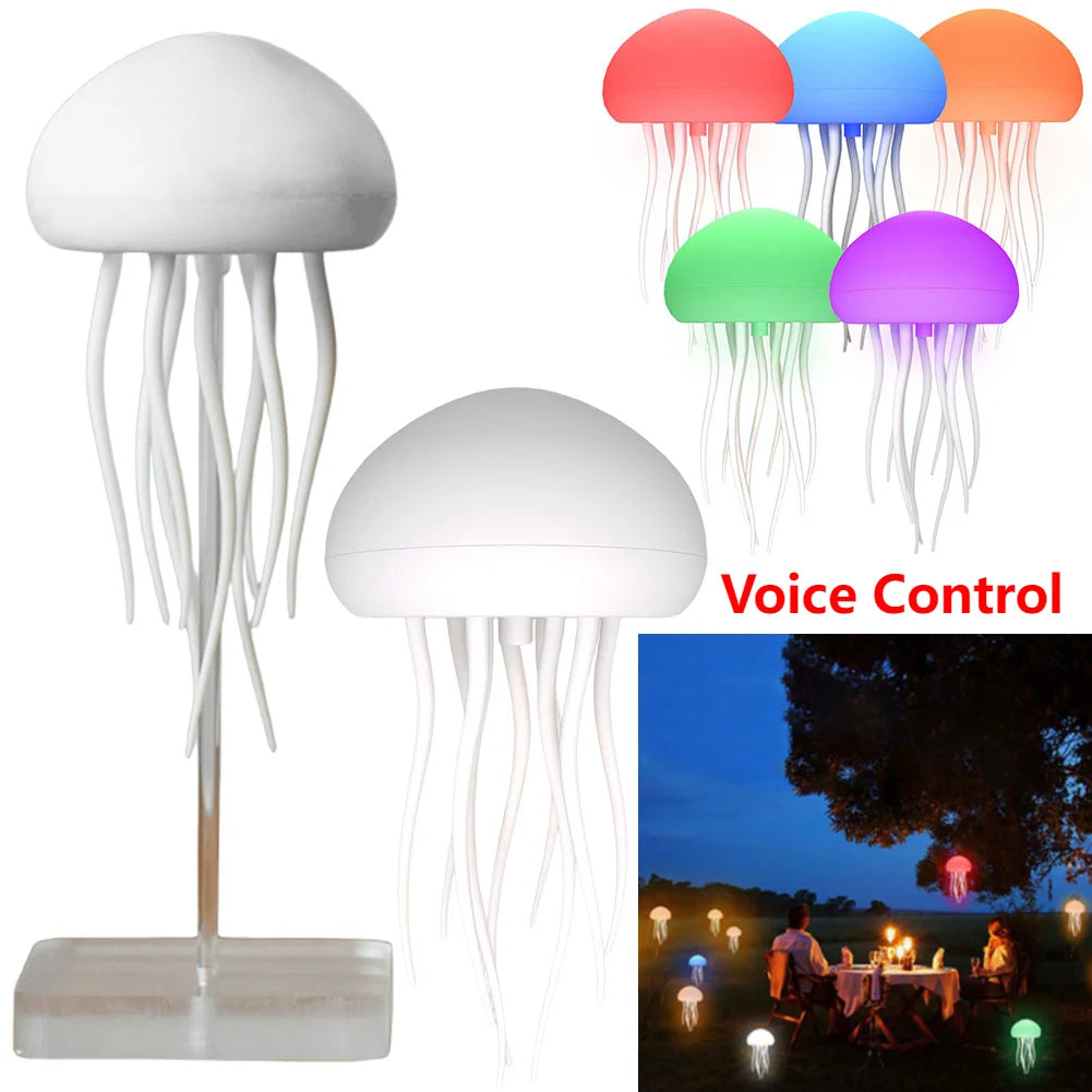 AquaGlow Jellyfish Night Light
