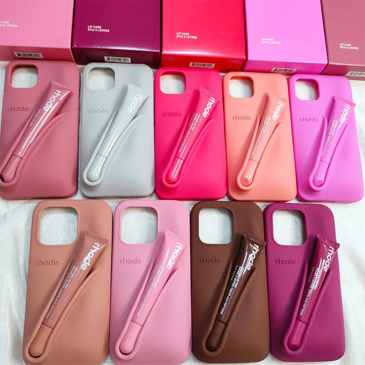 Rhode iPhone Case and Lip Gloss - Autumn Limited Edition (Grey)