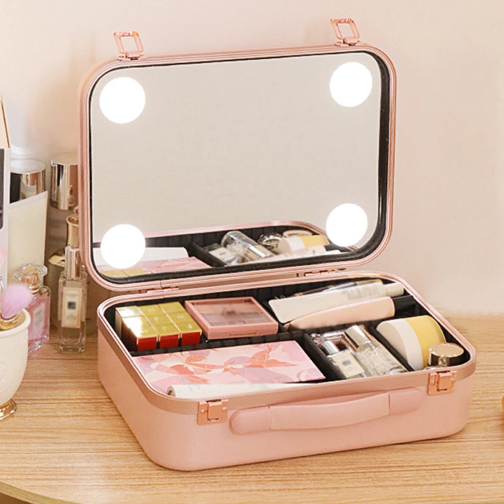 GlowSmart LED Makeup Case