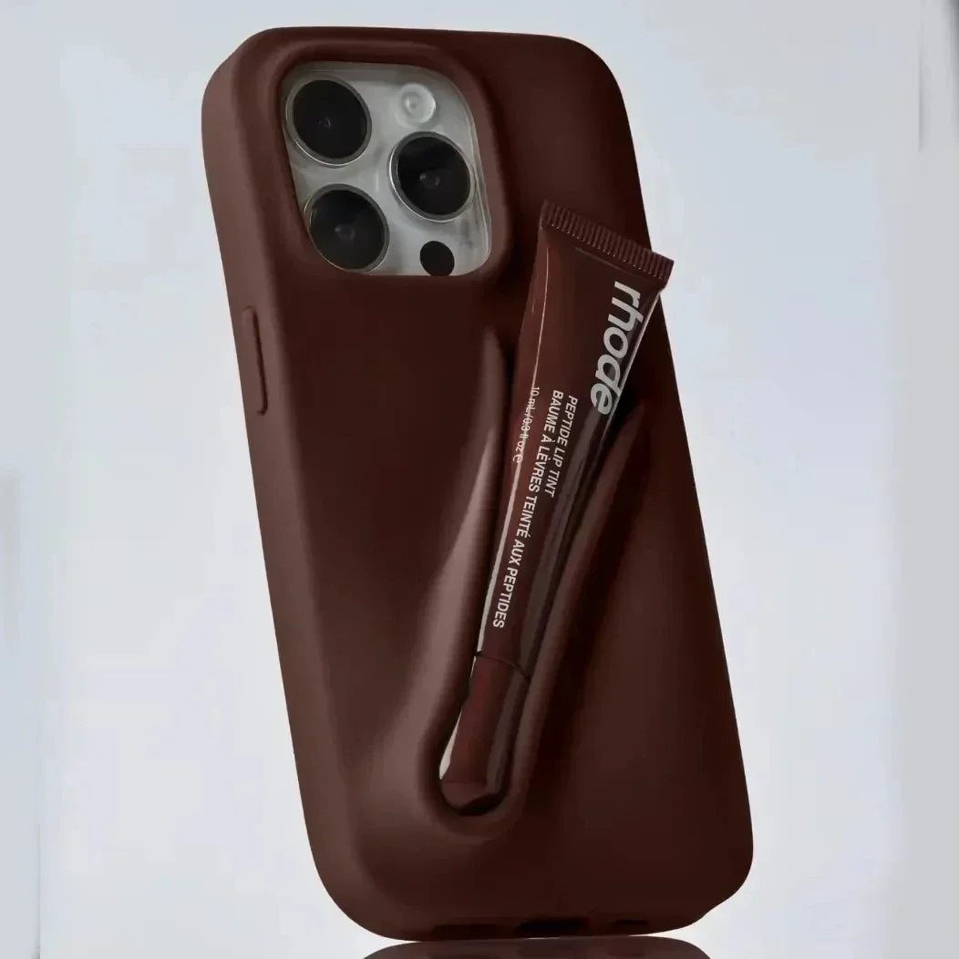 Lip Holder Phone Case - (Espresso) Autumn Limited Edition