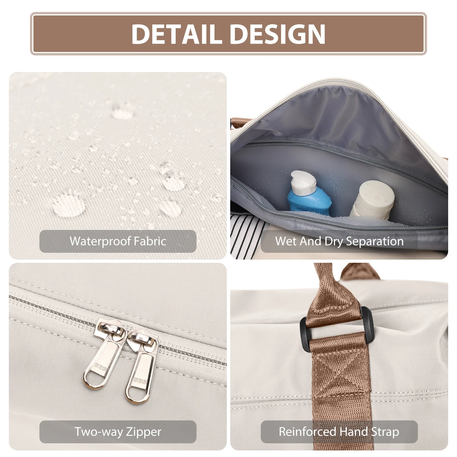 ChicVoyage - Expandable Travel Duffle Bag