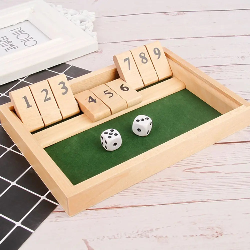 Shut The Box Board Game