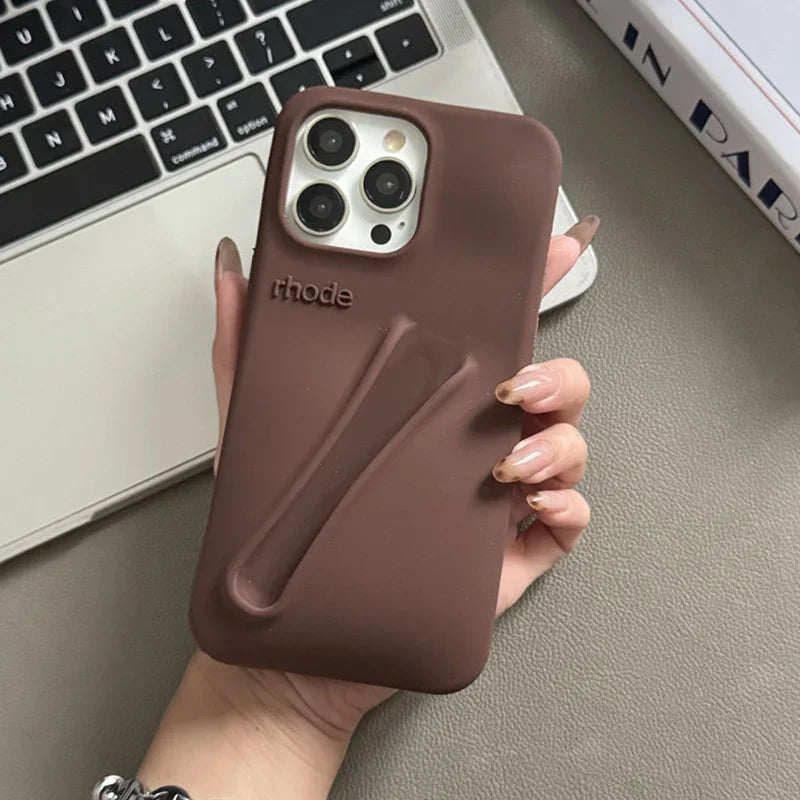 Rhode iPhone Case and Lip Gloss - Autumn Limited Edition (Espresso)