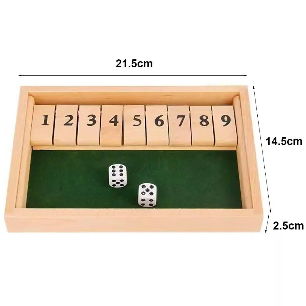 Shut The Box Board Game