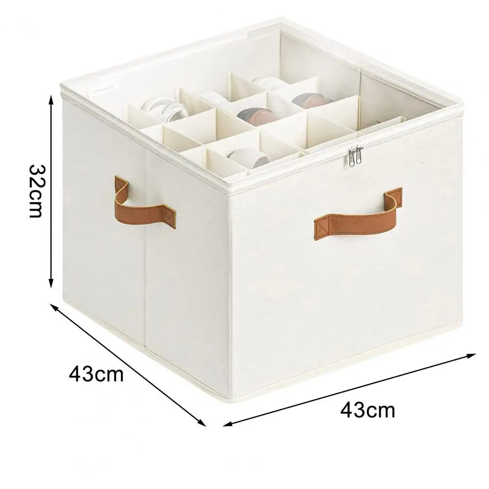 Clutter-Free Shoe Haven - Foldable Shoe Storage Box