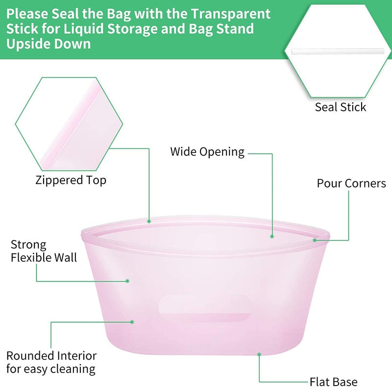 Reusable Zip Lock Bag