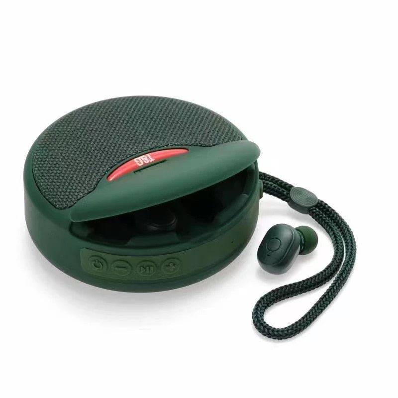 Portable Speaker and Earbuds