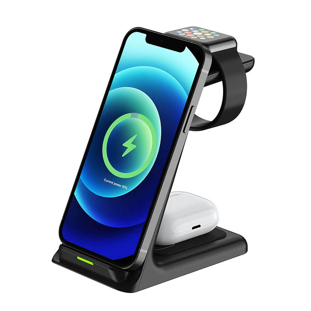20W Wireless Charger Stand For iPhone, Apple Watch and Airpods