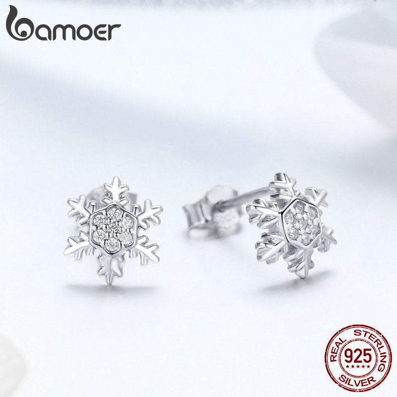 Sterling Silver Snowflake Bracelet, Earrings & Ring