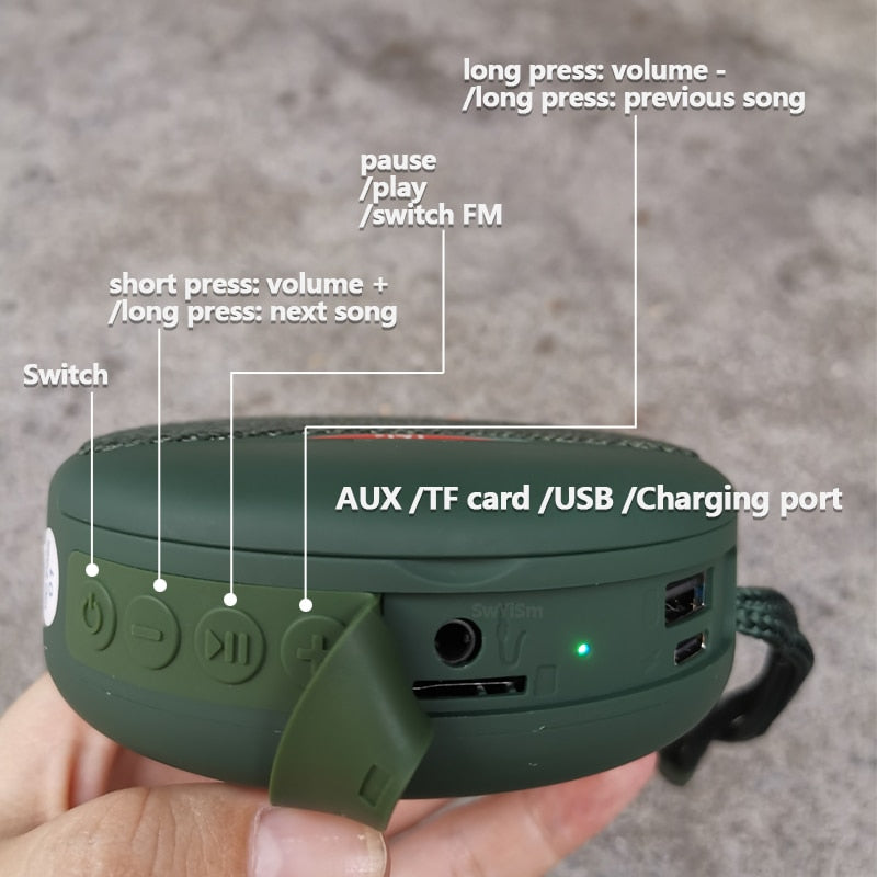 Portable Speaker and Earbuds