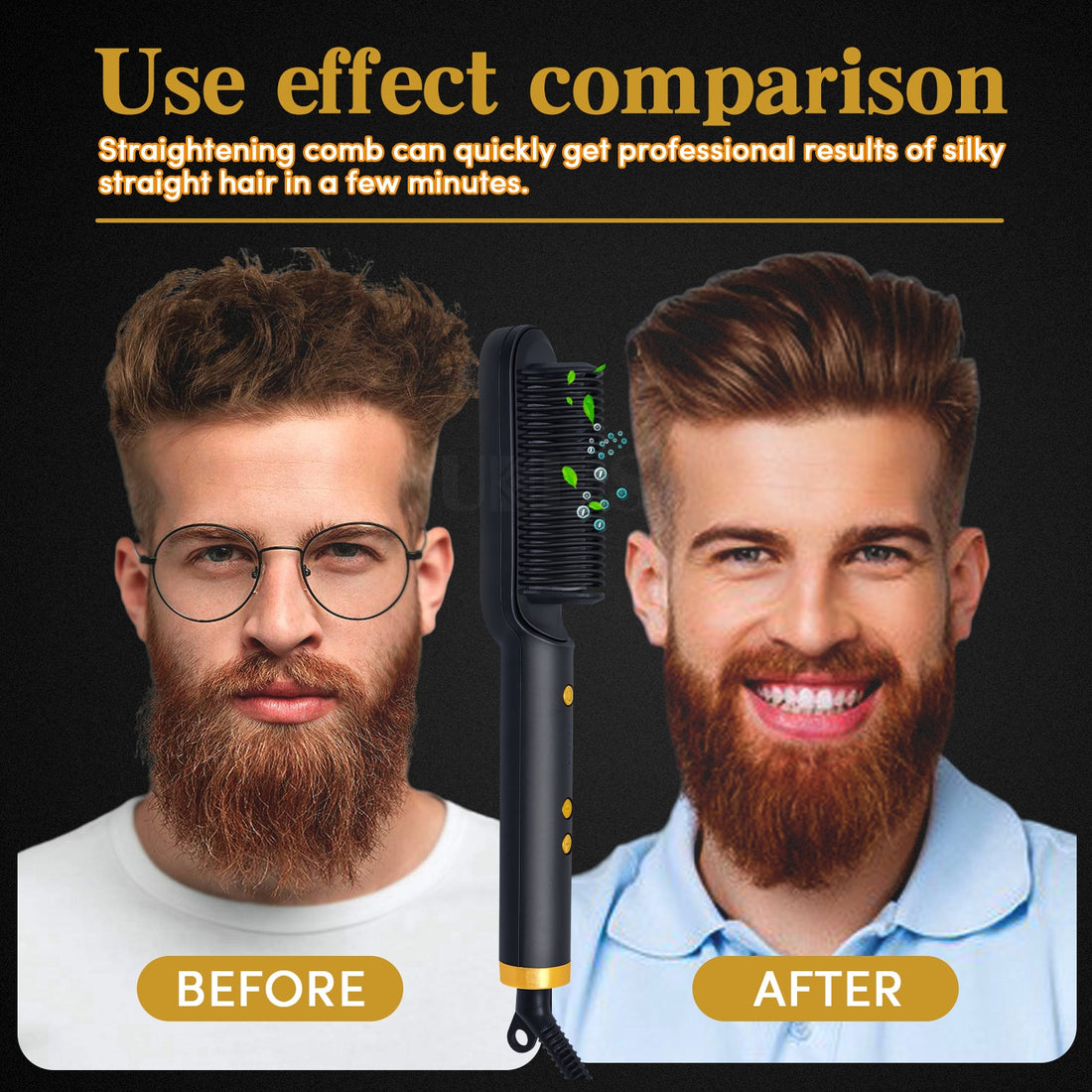 Multifunctional Hair Straightener Styling Comb