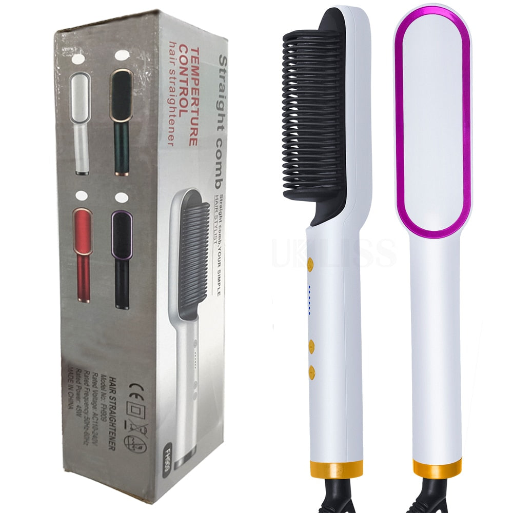 Multifunctional Hair Straightener Styling Comb