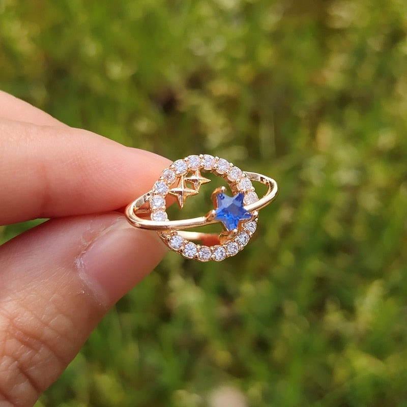 Crystal Planet Star Rings