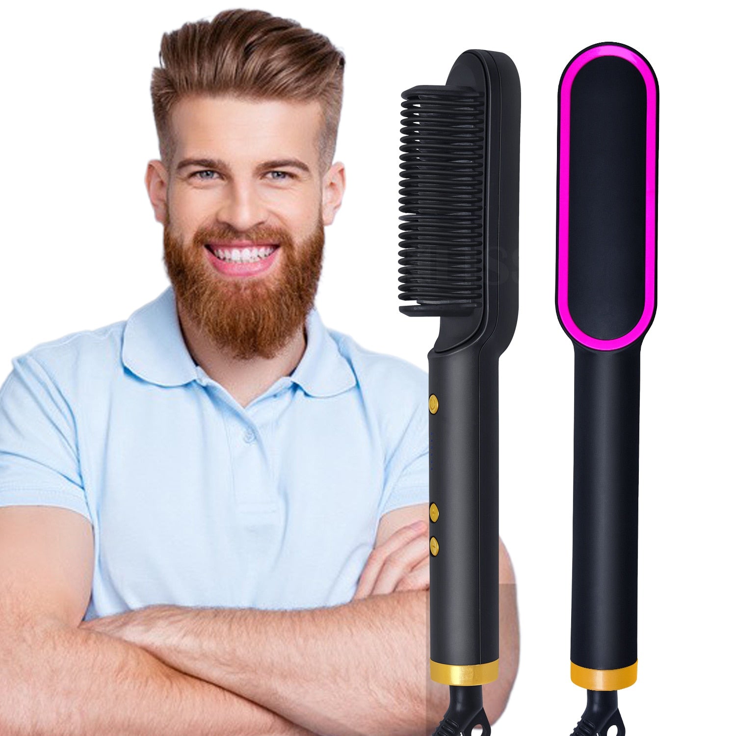 Multifunctional Hair Straightener Styling Comb